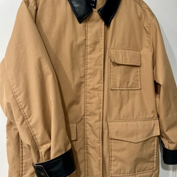 Zara Woman Combination Quilted jacket - Picture 5 of 6